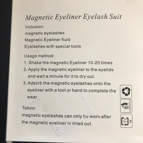 Magnetic lashes 4 pairs mink - Picture 2 of 3